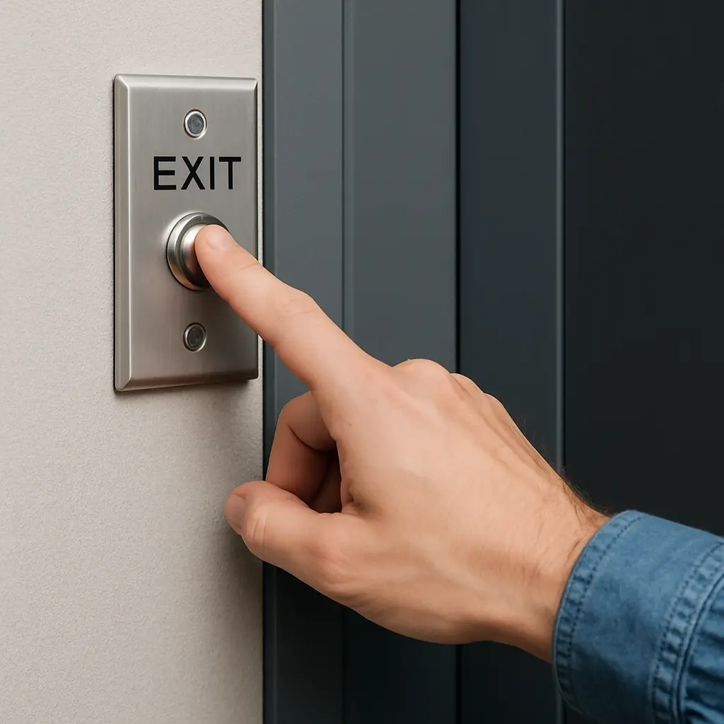 Hikvision DS-K7P02 Exit Button